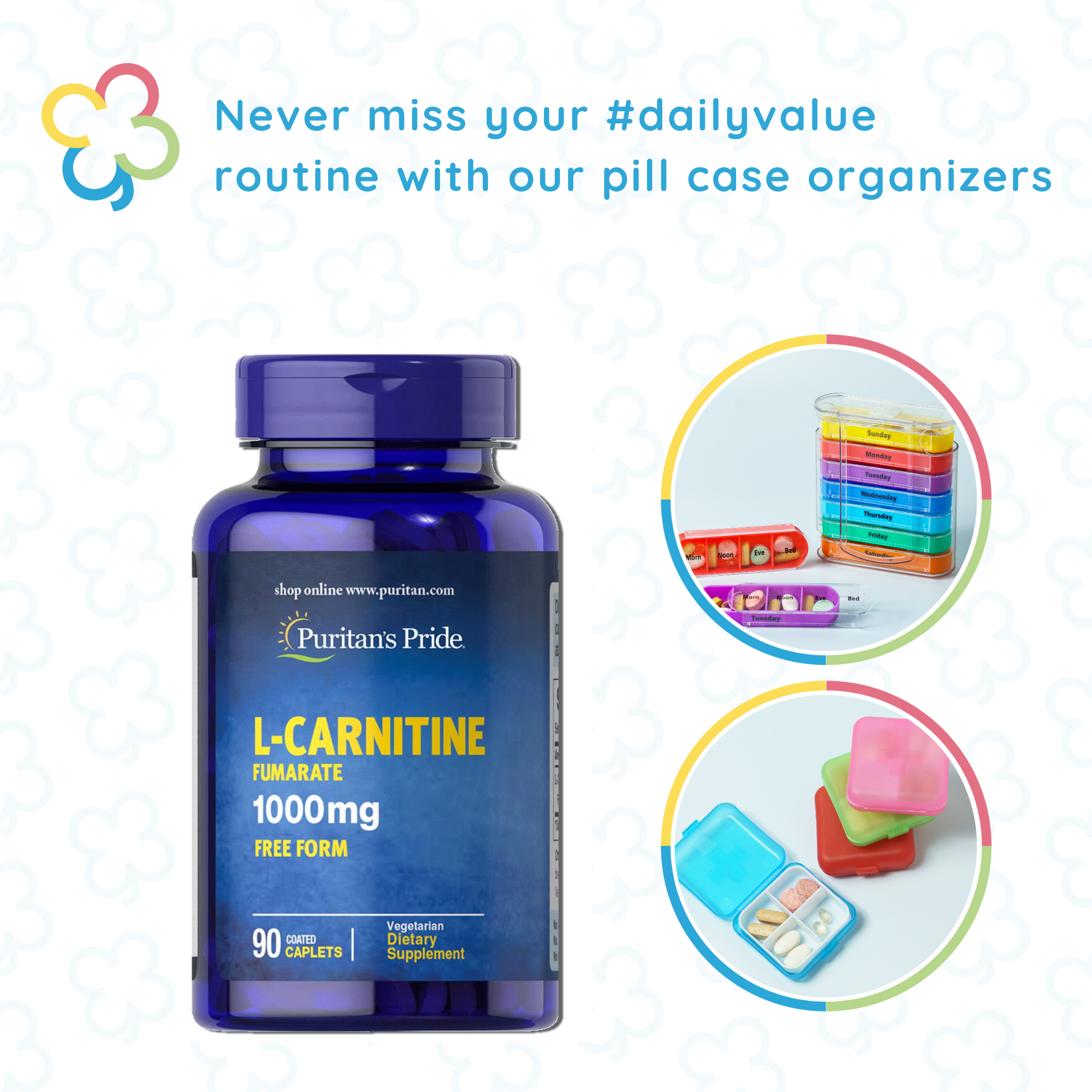 puritan's pride l-carnitine fumarate 1000 mg-90 caplets Puritans 1000mg 90 (10/2026 Expiry) Heart Health Supplement Muscular Energy Support Fat Metabolism Aid Vegetarian-Friendly Capsules - Lazada Pharmaceutical Capsules - MYPARINA Probiotic