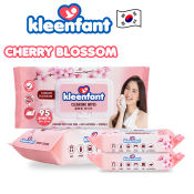 Kleenfant Cherry Blossom Cleansing Wipes