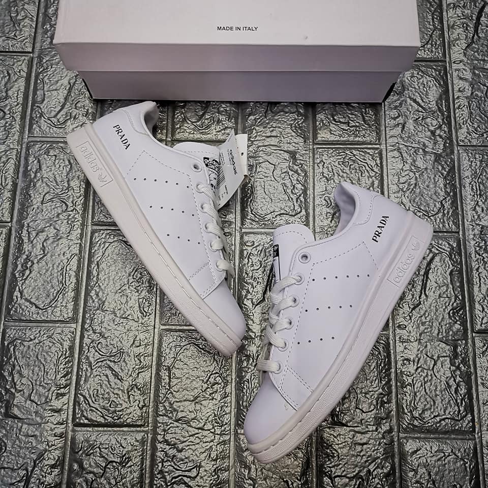 Stansmith Prada Women \u0026 Men Free Socks Original Equipment Manufactured NOT  CLASS A | Lazada PH