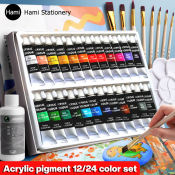 Non-Toxic Acrylic Paint Set - Professional Artist Pigments
