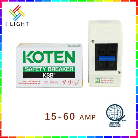 KOTEN Safety Breaker - 15A to 60A Options Available