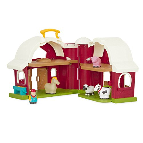 battat big red barn playset