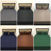 Dark Color Canadian Bedsheet Set with Pillowcases (Brand: [if available])