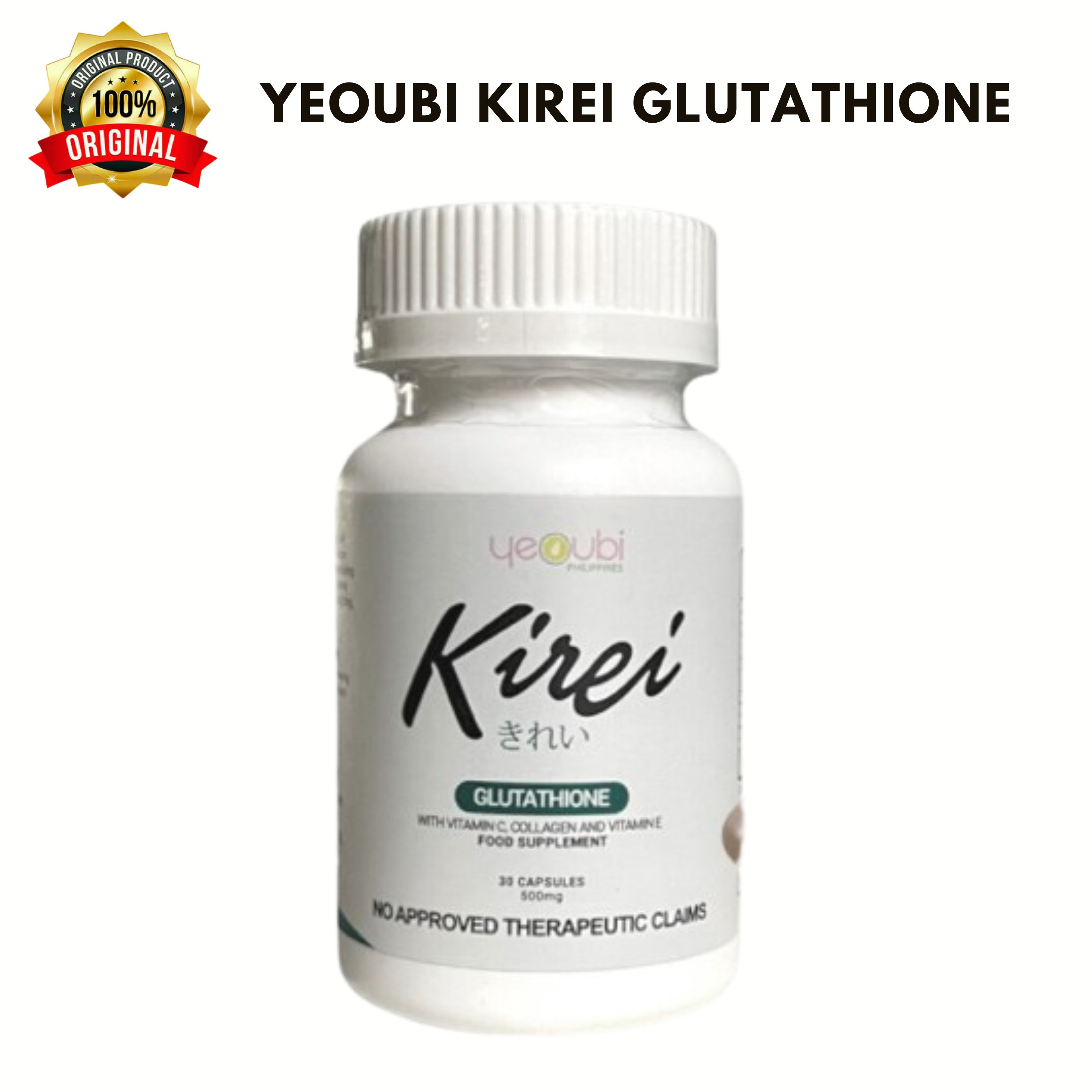 kirei glutathione price in watsons Kirei Glutathione 30 Capsules: Japan Tech, Collagen & Vitamins For Skin Whitening
