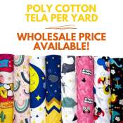 Hodeso Poly Cotton Tela - Wholesale Characters and Kids