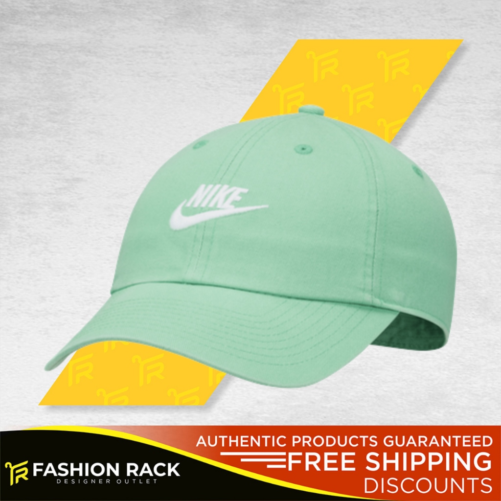 Nike Sportswear Heritage86 Futura Washed Hat - MINT GREEN