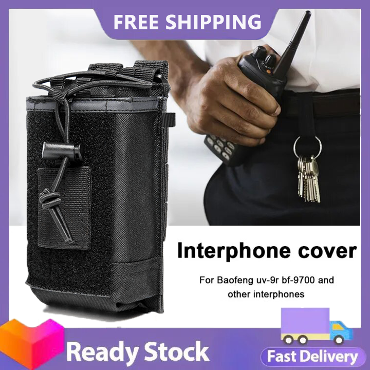 Pochette Étui Étanche Transparent Pour Talkie-Walkie Avec Sangle Réglable - Protection Pluie