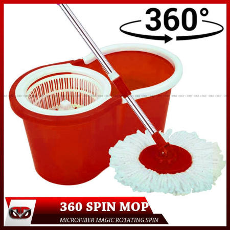 D&D 360° Easy Clean Floor Mop Bucket Set