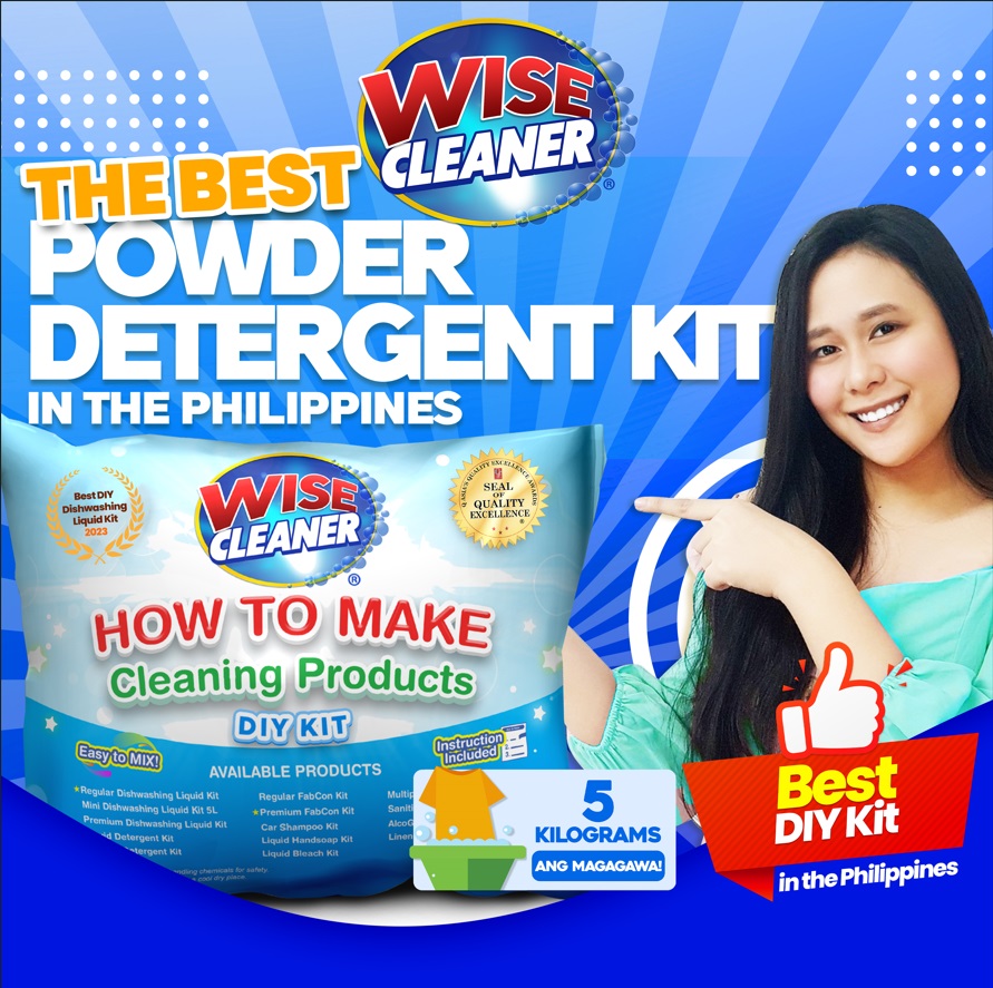 PREMIUM POWDER DETERGENT KIT WISE CLEANER