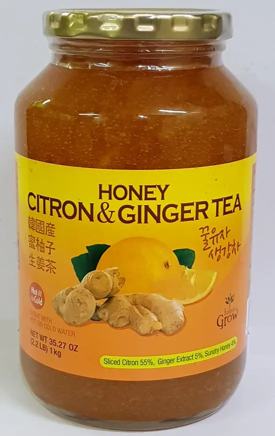 honey citron and ginger tea benefits