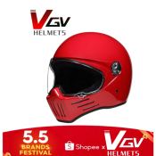 VGV Scorpion Retro Modular Full Face Helmet