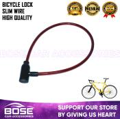 Slim Wire Lock: Secure and Protect Your Bicycle