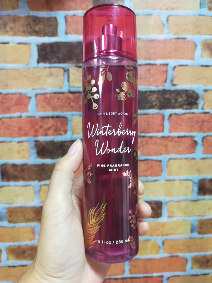 Winterberry Wonder Bath Body Work Fragrance Mist Fruity Floral