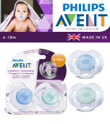 Philips Avent 6-18m Orthodontic Baby Pacifier | UK Made