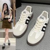 Dexun Forrest Gump Retro Samba Casual Sneakers for Women