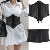 ECMLN Leather Belt Corset - High Waist Slimming Shapewear