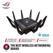 ASUS ROG Rapture GT-AX11000 Tri-Band WiFi Router with Aiprote