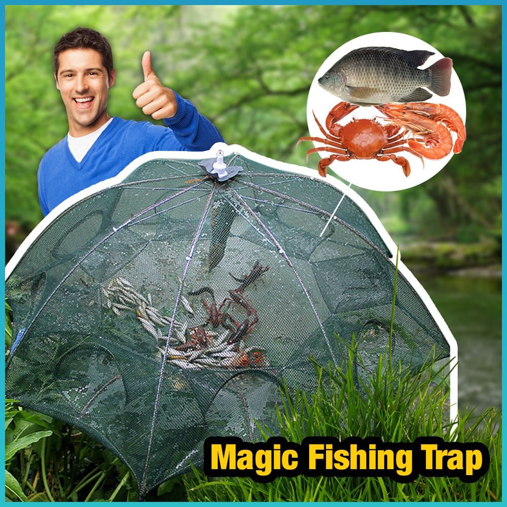 ☞Magic Fish Trap-Portable Fishing Net, Crab Fish Trap,Foldable