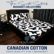 Suite Stack 3 in 1 Cotton Bed Sheet Collection