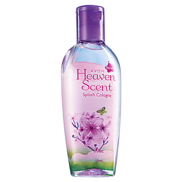 Avon Heaven Scent Splash Cologne Lilac