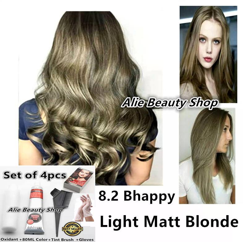Beauty Light Matt Blonde Permanent Hair Color Set  Bhappy | Lazada PH