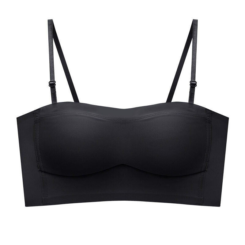 Motovita Push Up Bra for Women Seamless Bras Wireless Bralette Comfortable Solid Color Thin Cup Brassiere Sexy Ladies Lingrie - Image 4