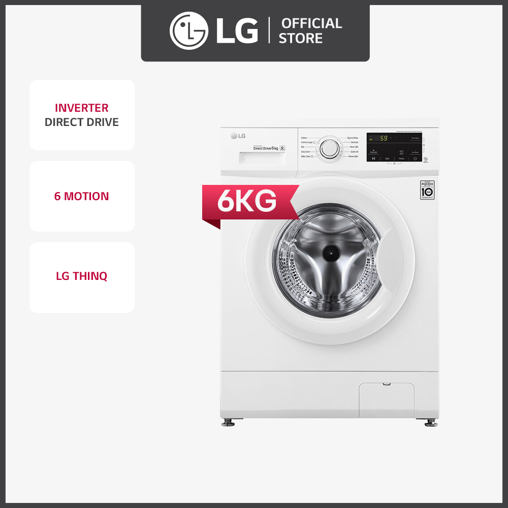 lg inverter direct drive washing machine 6kg