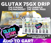 Gluta Dream Glutax 75GX DCRP 750000 DNA Cell Revitalize