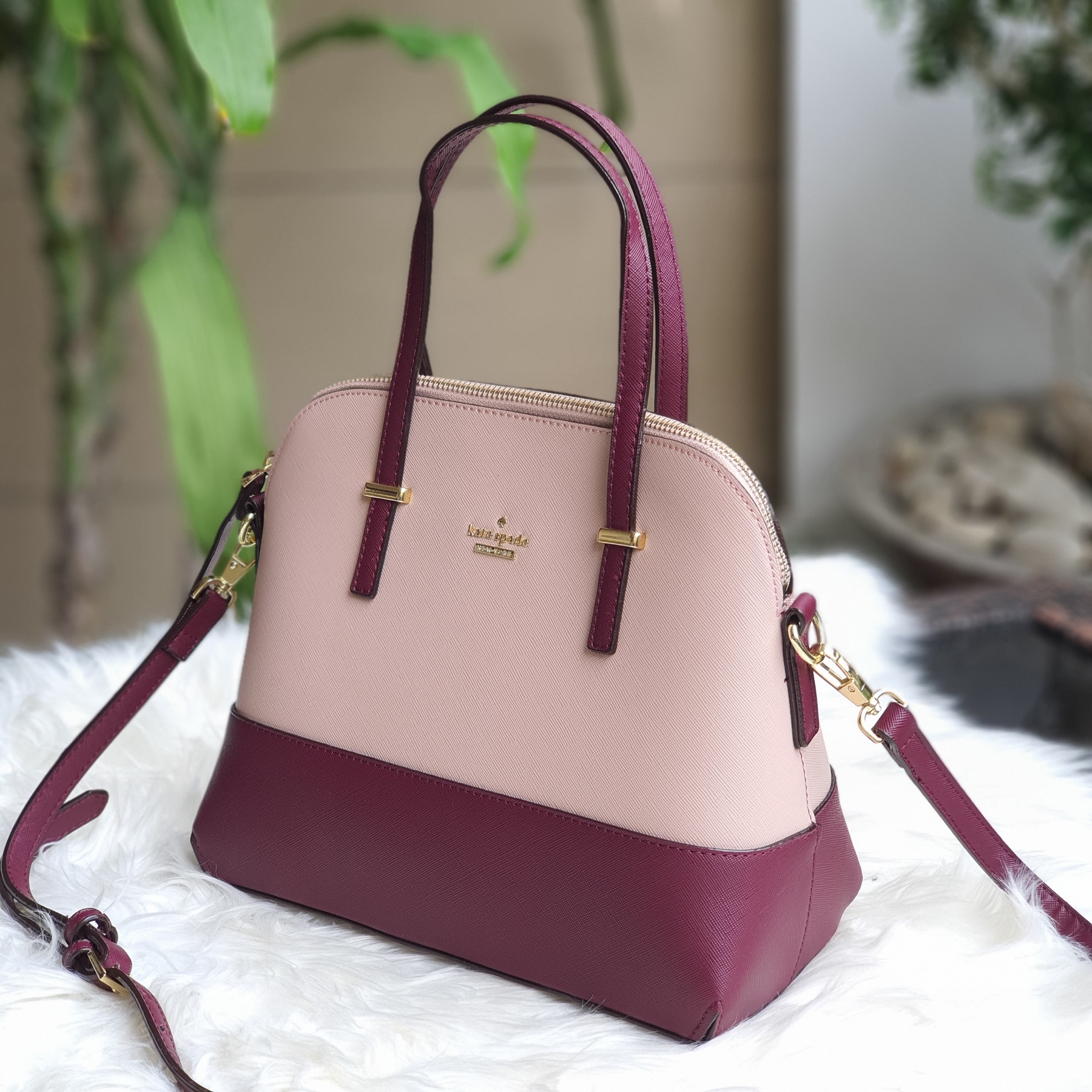 Kate Spade Cedar Street Maise Crossbody Bag - Nude Pink, Furniture & Home  Living, Gardening, Plants & Seeds on Carousell