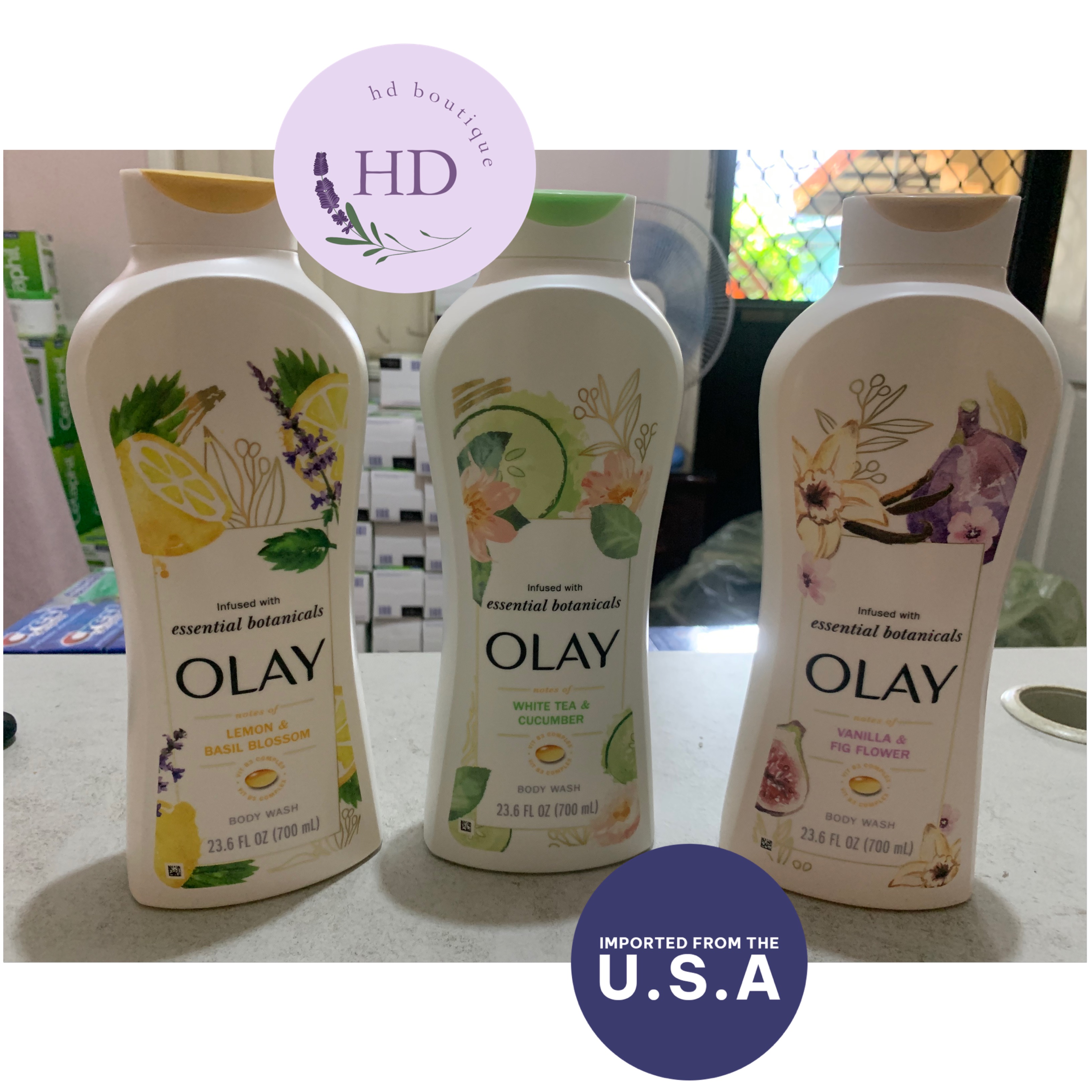 OLAY Body Wash, 700ml (Imported from USA)