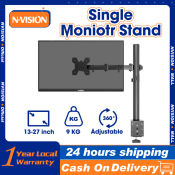 Adjustable Single Monitor Mount for 14-27 inch Monitors (Brand: Nvision)