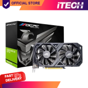 Brandnew Ocpc GF Gtx 1660-TI XE 6GB-GDDR6 /DVI+HDMI+DP/192-BIT/DUAL Fan