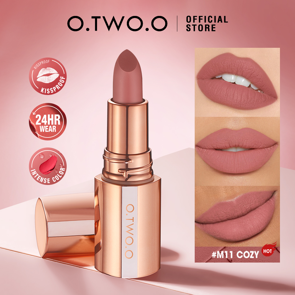 Discount on O.Two.O  shoes - SKU:  Matte Lipstick Pen Set Lip Tint High Pigment Long-Lasting Soft Lip Tint 8colors Lip Makeup