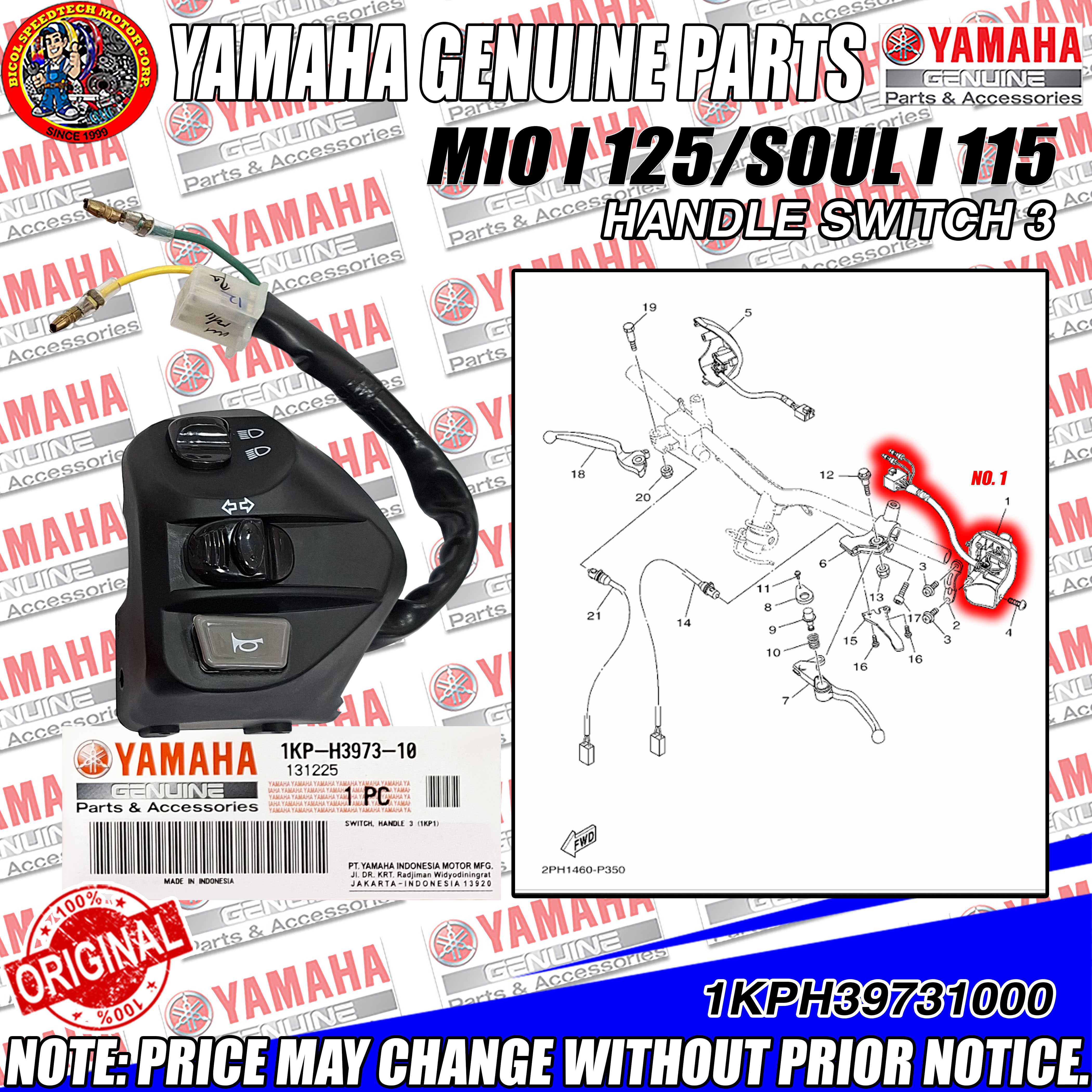 mio Kevlar Scooter V-Belt for YAMAHA Mio 115 Soul I 115 OEM 54p-E7641