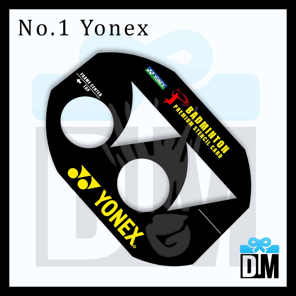 Sports Explorer - Show off your love for YONEX Badminton wherever you go  with the YONEX logo stencil card and ink!❤️💯 www.mysportsexplorer.com  #YonexStencilCard #YonexStencilInk #YonexAccessories #Yonexkuching  #sportsexplorerkuching | Facebook