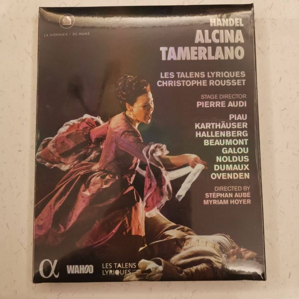 Hendel alcina Timur Royal Mint theatre two discs of Blu ray 25g