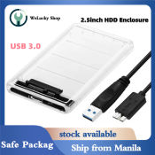 Transparent USB 3.0 HDD Enclosure for 2.5" SATA SSD