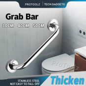 Stainless Steel Grab Bar - Shower Safety Support Handle