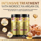 Keratin Argan Oil Conditioner - Repair & Nourish Damaged Hair