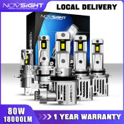 Novsight 80W LED Headlight Bulbs for Car - White 6500k