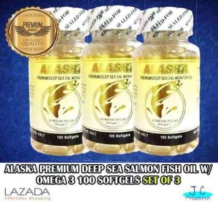 MZdaily Alaska Premium Salmon Fish Oil, 2000mg Omega-3, 100 softg