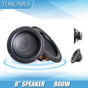 TOSUNRA 8" Subwoofer: Powerful Bass for Car and Home