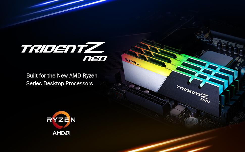 32GB G.Skill Trident Z Neo DDR4 3200MHz PC4-25600 CL16 RGB Dual Channel Kit  (2x 16GB)