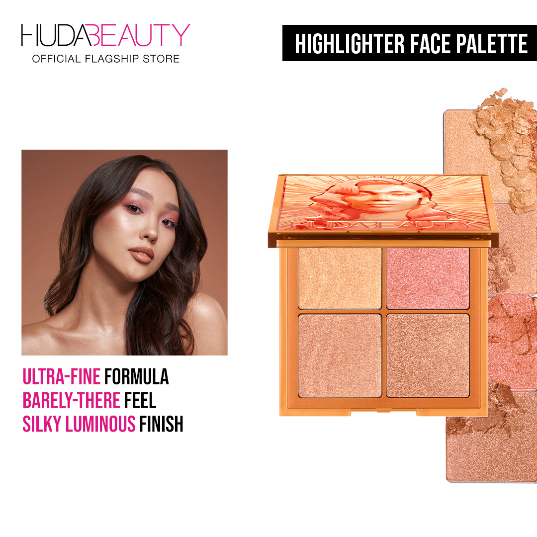 Huda Beauty Glow Obsessions Mini Face Palette