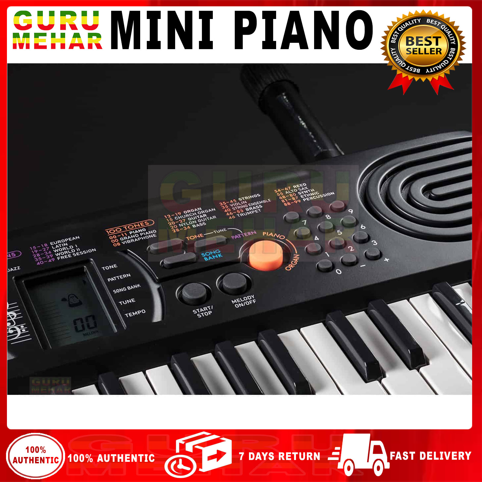 Casio SA 76 44 Key Mini Personal Keyboard MINI PIANO for