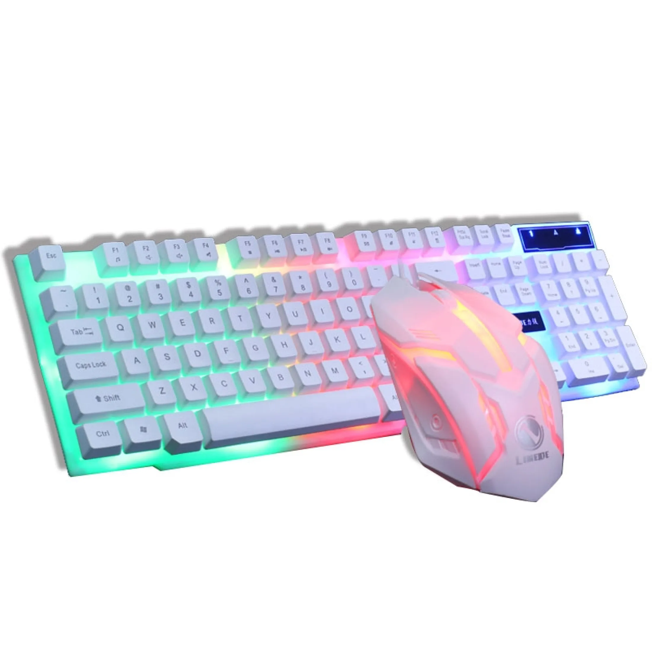 Gtx 300 Membrane Hand Feeling Keyboard And Mouse Set Rainbow Hanging Backlight Keyboard Mouse Gaming Keyboard Led Keyboard Lazada Ph