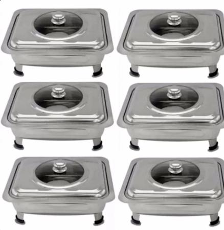 AbbyShi Stainless Food Warmer Tray Set for Catering Events