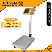 Tolsen Digital Platform Scale with Built-in Battery