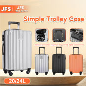 JFS Lightweight Waterproof Travel Suitcase with Universal Wheels