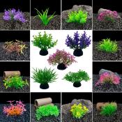 Narcissus Artificial Plants for Fish Tank Decor